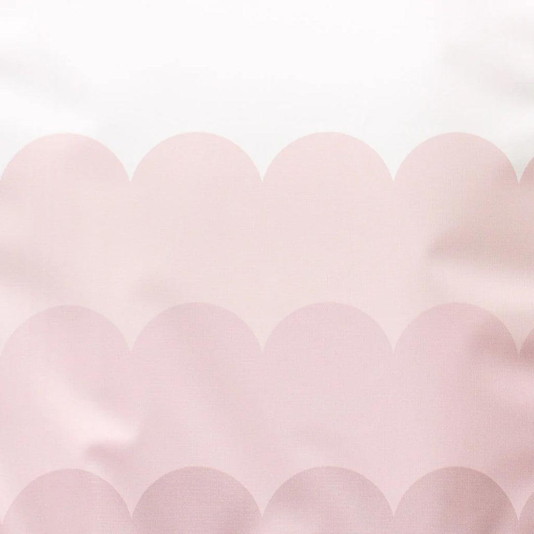 The Little Bumble Co. Standard Changing Mat - Pink Scallops-Changing Mats-Pink Scallops-one size | Natural Baby Shower