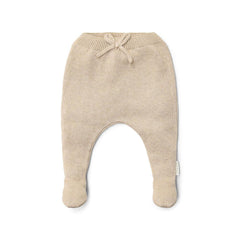 Little Dutch Knitted Trousers - Soft Beige Melee-Trousers-Soft Beige Melee-NB | Natural Baby Shower