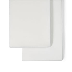 The Little Green Sheep Twin Pack Crib Sheets - White-Sheets-White-Crib | Natural Baby Shower