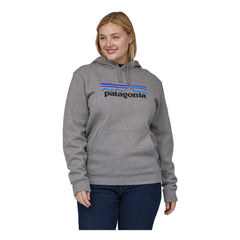 Patagonia – Kapuzenpullover mit Logo – Erwachsenenkollektion | Dunkel meliertes Grau