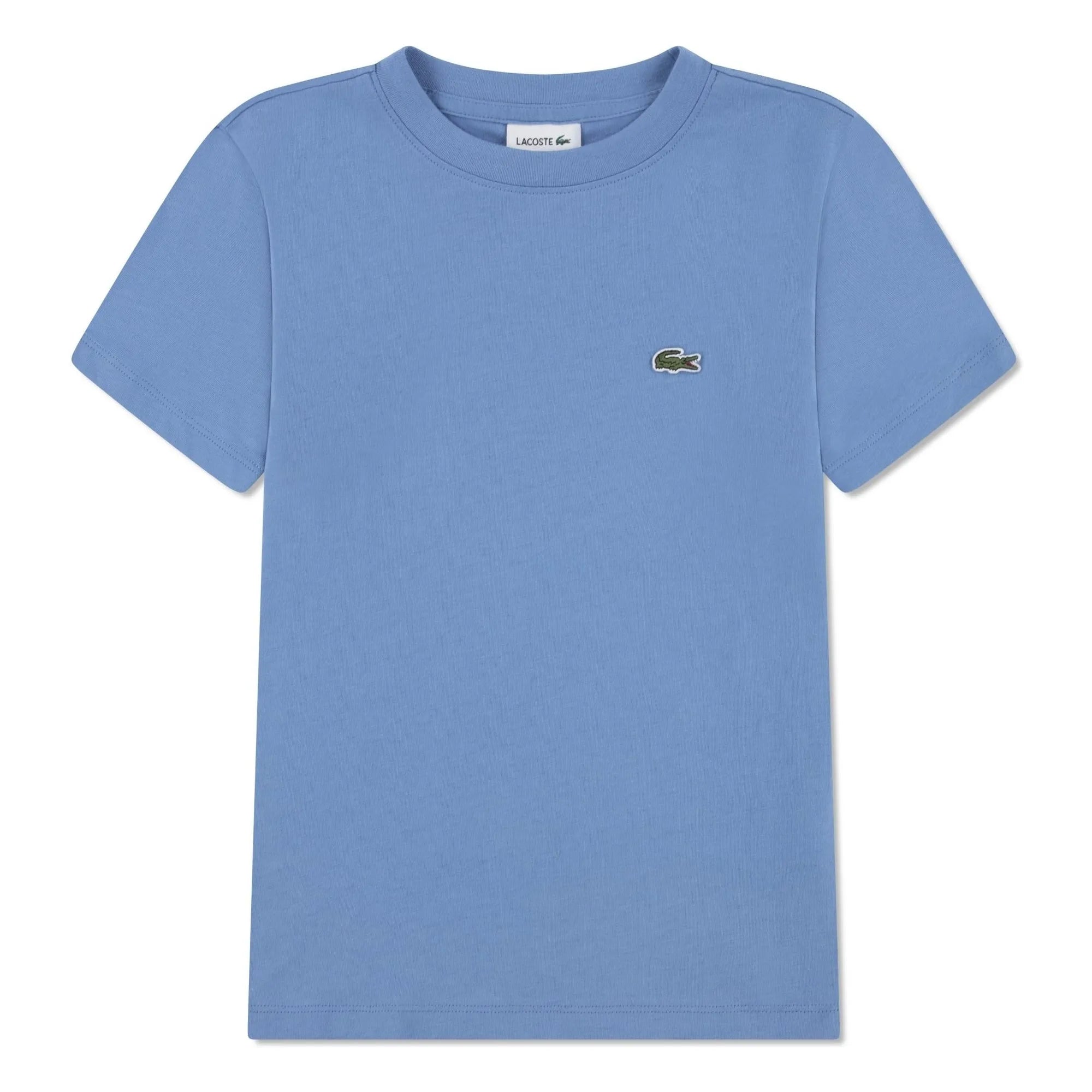Lacoste – Logo T-Shirt aus Bio-Baumwolle | Hellblau