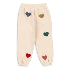 Konges Sløjd - Lou Cœurs Organic Cotton Jogger Pants | Peach
