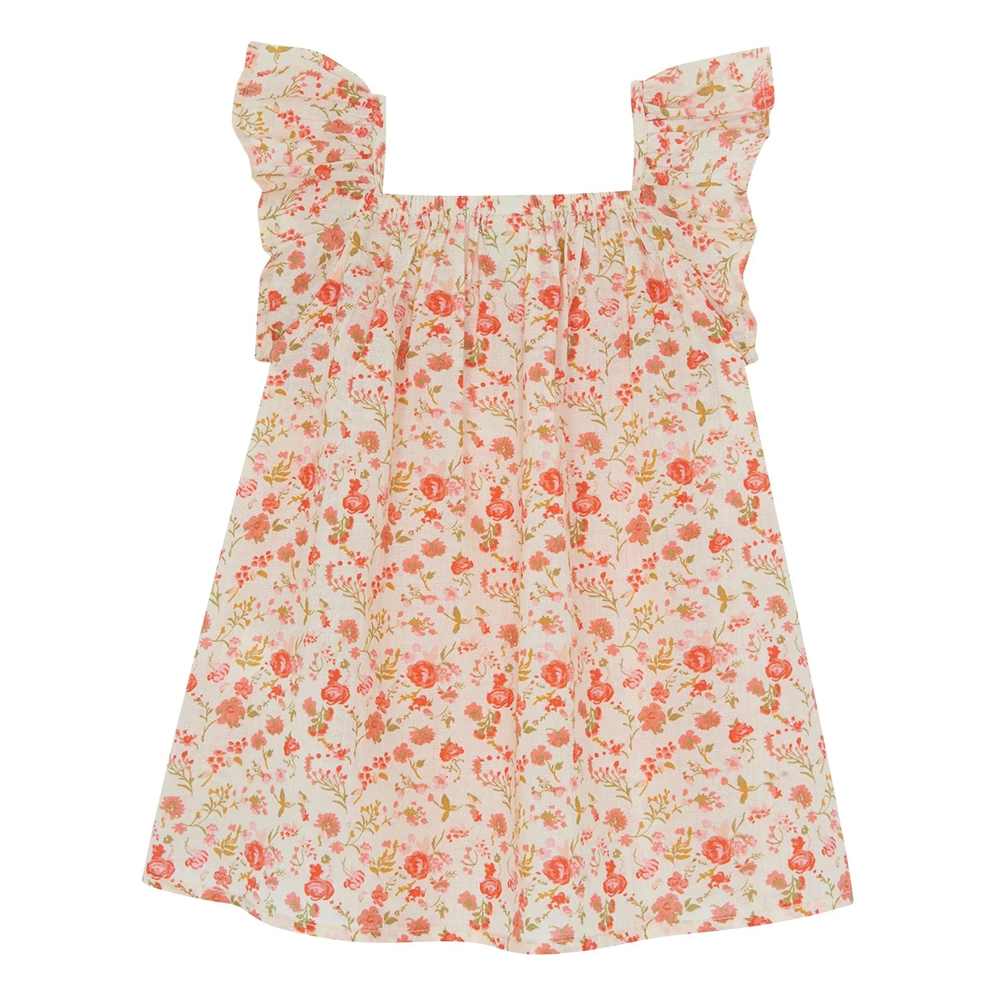 Bonton - Louise Gerafftes Kleid | Rot