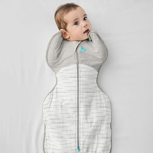 Love to Dream Swaddle Up 2.5 Tog - White Dreamer-Sleepsack Swaddles-White Dreamer-NB | Natural Baby Shower