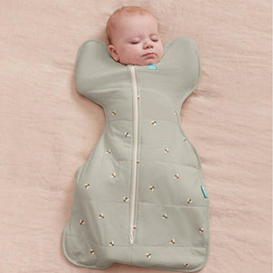 Love to Dream Swaddle Up (2.5 Tog) - Bees Olive-Sleeping Bags-Bees Olive-NB | Natural Baby Shower