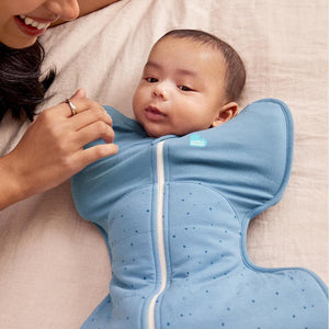 Love to Dream Swaddle Up (2.5 Tog) - Storm Blue-Sleeping Bags-Storm Blue-S | Natural Baby Shower