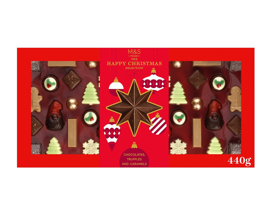 M&S Food - Colección Especial de Chocolate Feliz Navidad