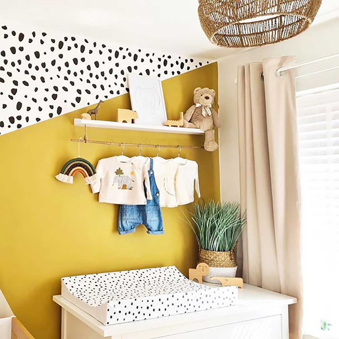 Mama Shack Anti Roll Changing Mat - Dotty-Changing Mats- | Natural Baby Shower