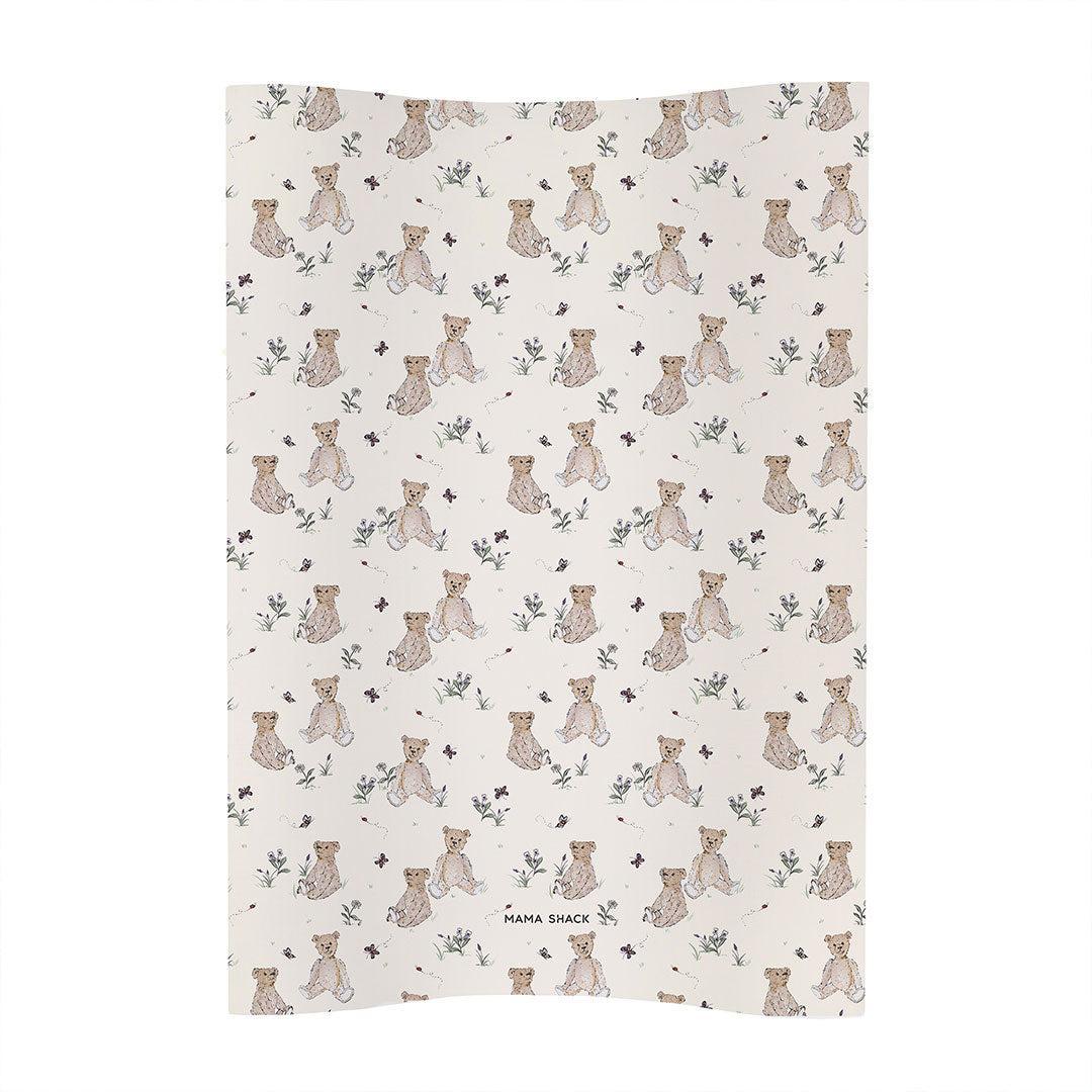 Mama Shack Anti Roll Changing Mat - Vintage Bear-Changing Mats-Vintage Bear- | Natural Baby Shower