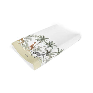 Mama Shack Anti Roll Changing Mat - Palms & Safari-Changing Mats-Palms & Safari- | Natural Baby Shower
