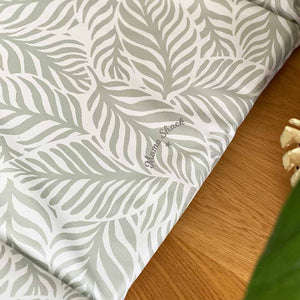 Mama Shack Changing Mat - Linear Leaf / Sage-Changing Mats- | Natural Baby Shower