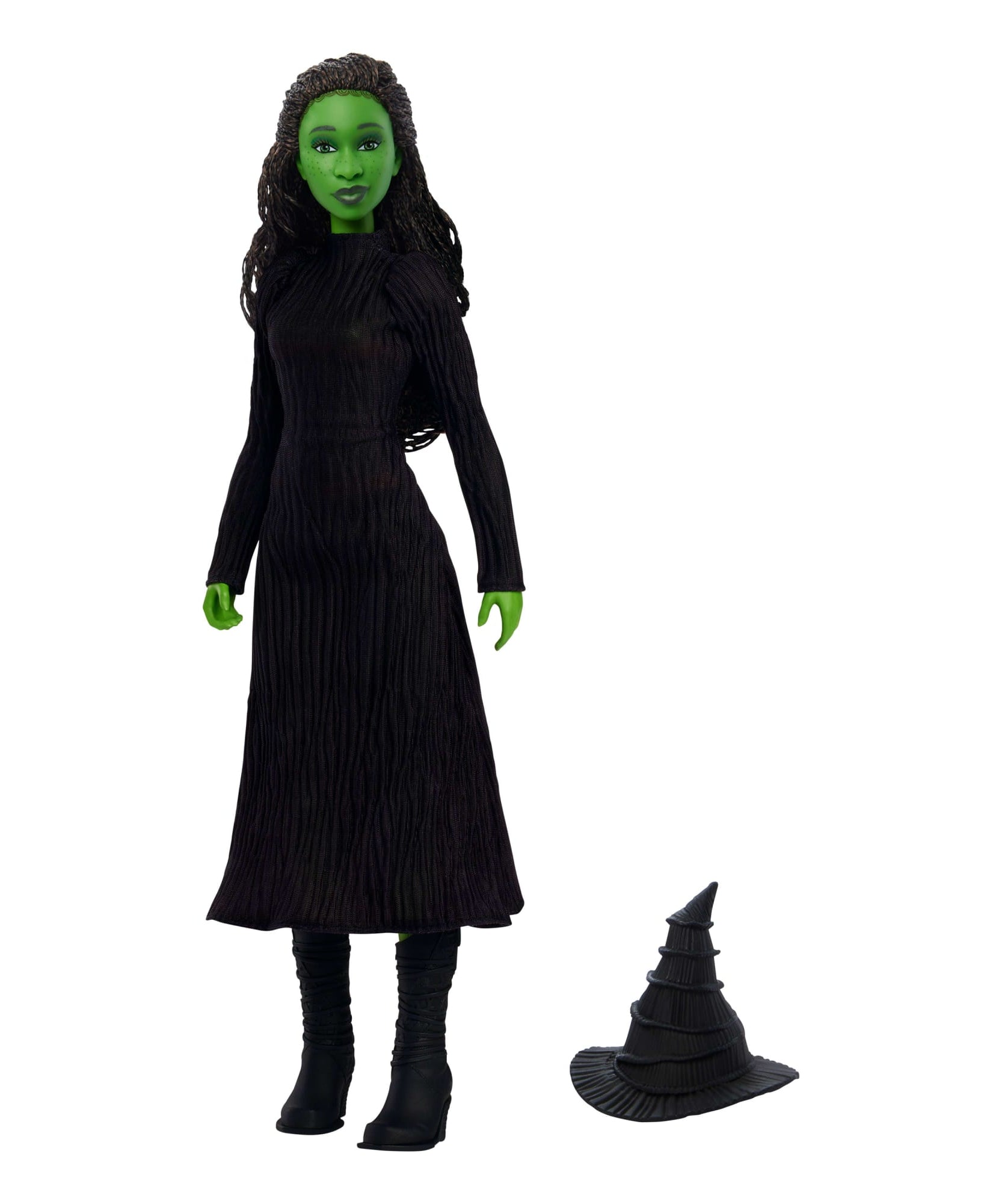Mattel - Wicked Elphaba Şarkı Söylüyor Sesli Koleksiyon Oyuncak Bebek