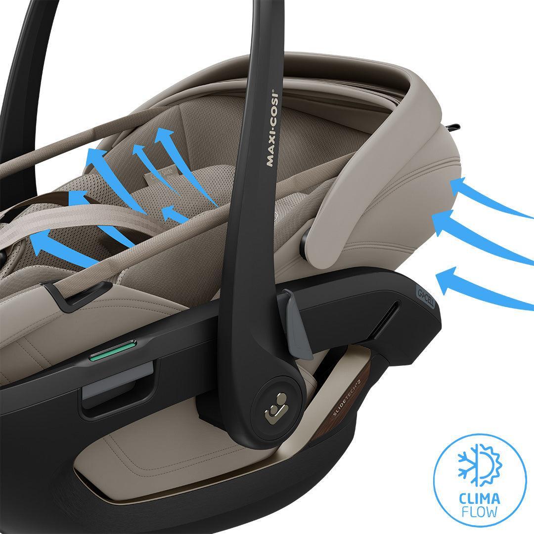 Maxi-Cosi Coral Slide Pro - Sapphire Sand-Car Seats-Sapphire Sand- | Natural Baby Shower