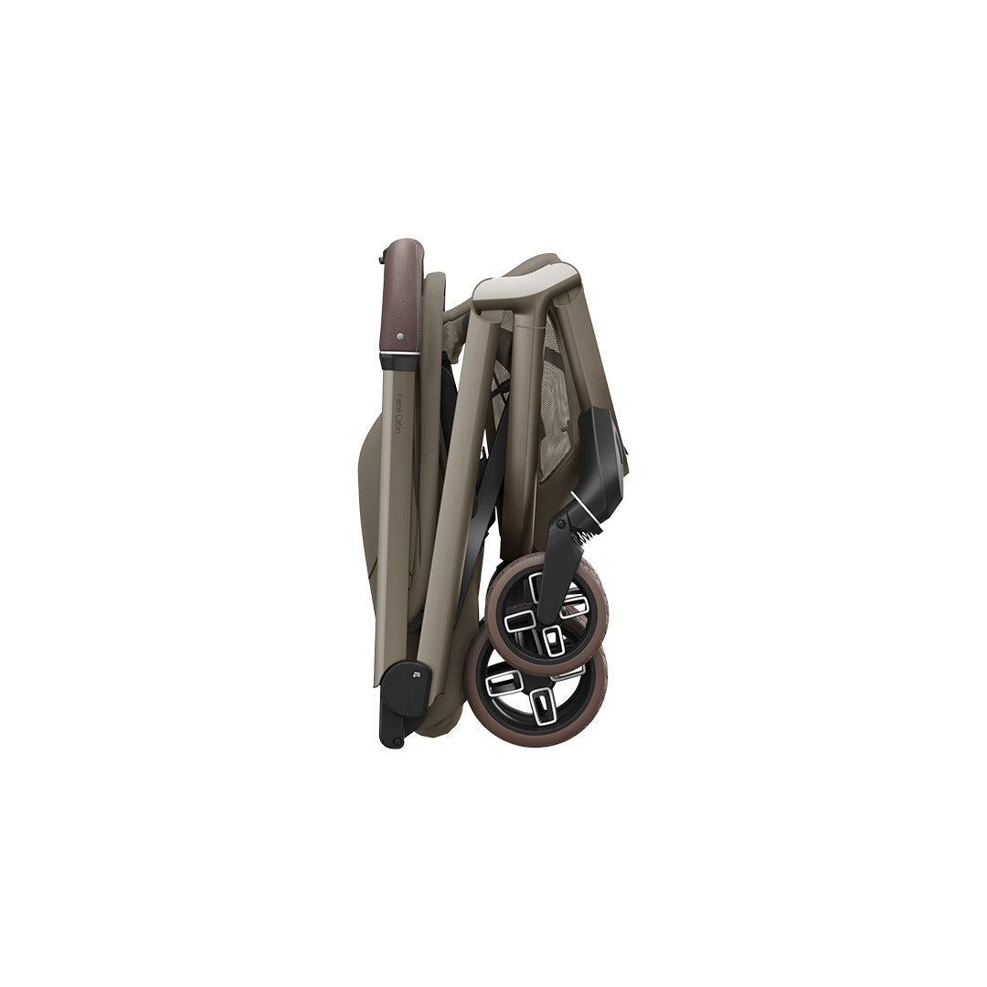 Maxi-Cosi Fame Cabin Stroller - Oak Truffle-Strollers-Oak Truffle-Without Cabin Cot | Natural Baby Shower