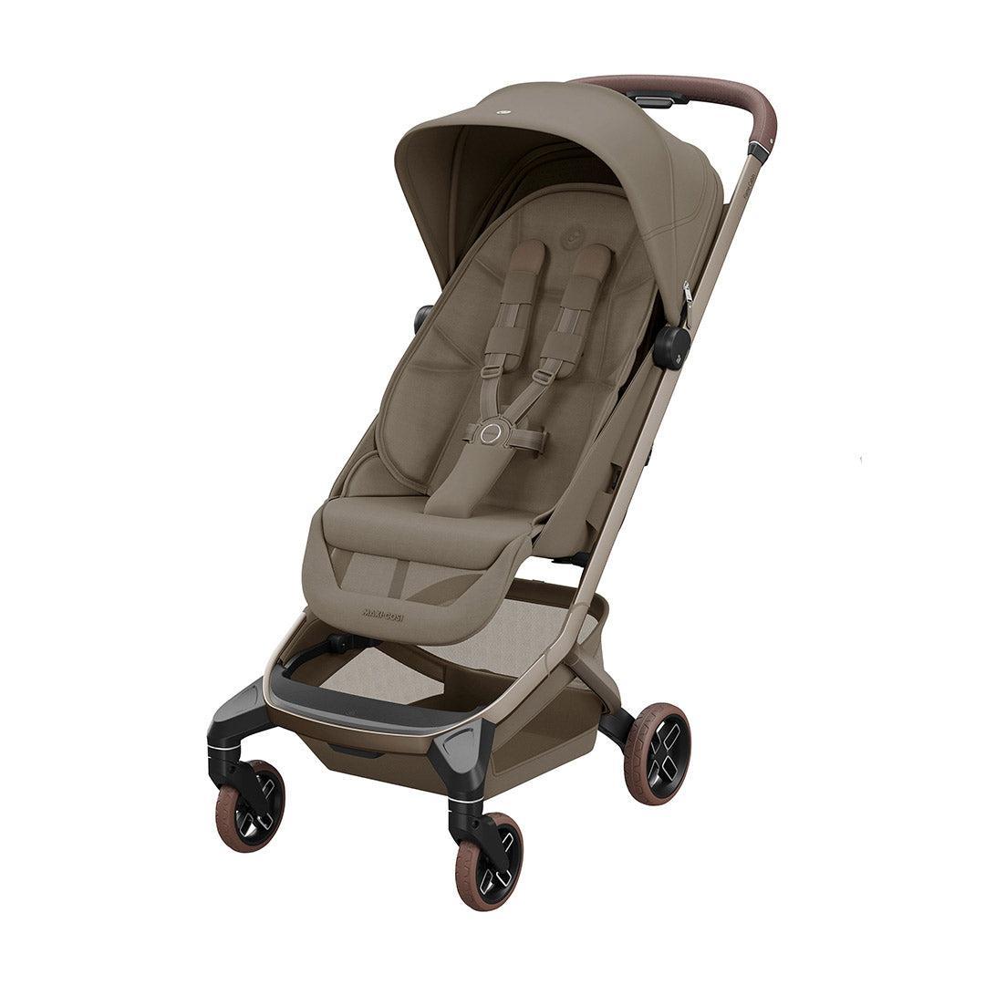 Maxi-Cosi Fame Cabin Stroller - Oak Truffle-Strollers-Oak Truffle-Without Cabin Cot | Natural Baby Shower
