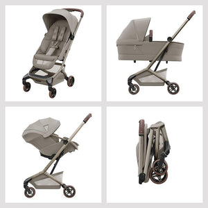 Maxi-Cosi Fame Cabin Stroller - Sapphire Sand-Strollers-Sapphire Sand-Without Cabin Cot | Natural Baby Shower