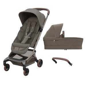 Maxi-Cosi Fame Cabin Stroller - Oak Truffle-Strollers-Oak Truffle-With Cabin Cot | Natural Baby Shower