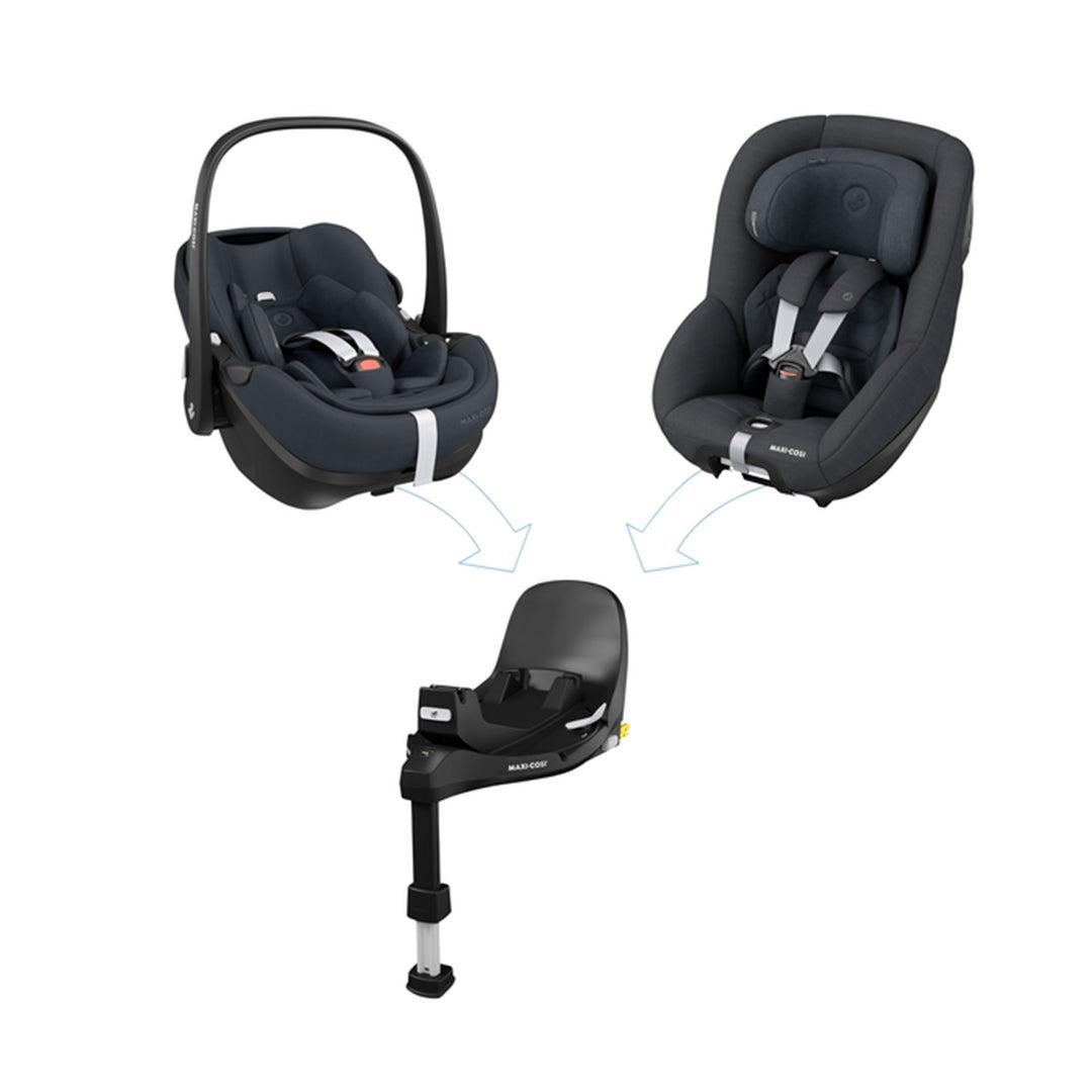 Maxi-Cosi FamilyFix 360 Pro Base - Black-Car Seat Bases-Black- | Natural Baby Shower