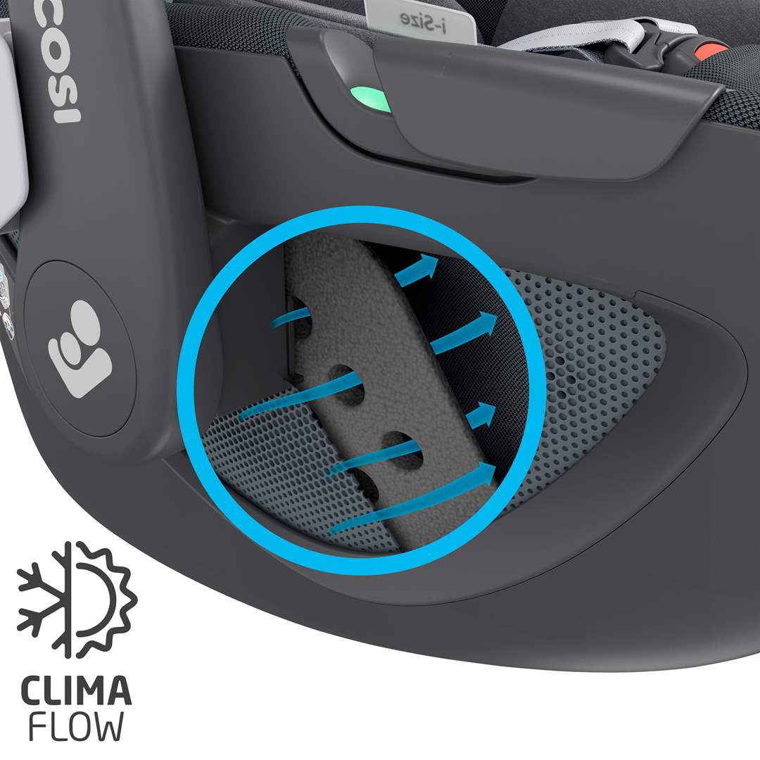 Maxi-Cosi Pebble 360 i-Size Car Seat - Essential Graphite-Car Seats- | Natural Baby Shower