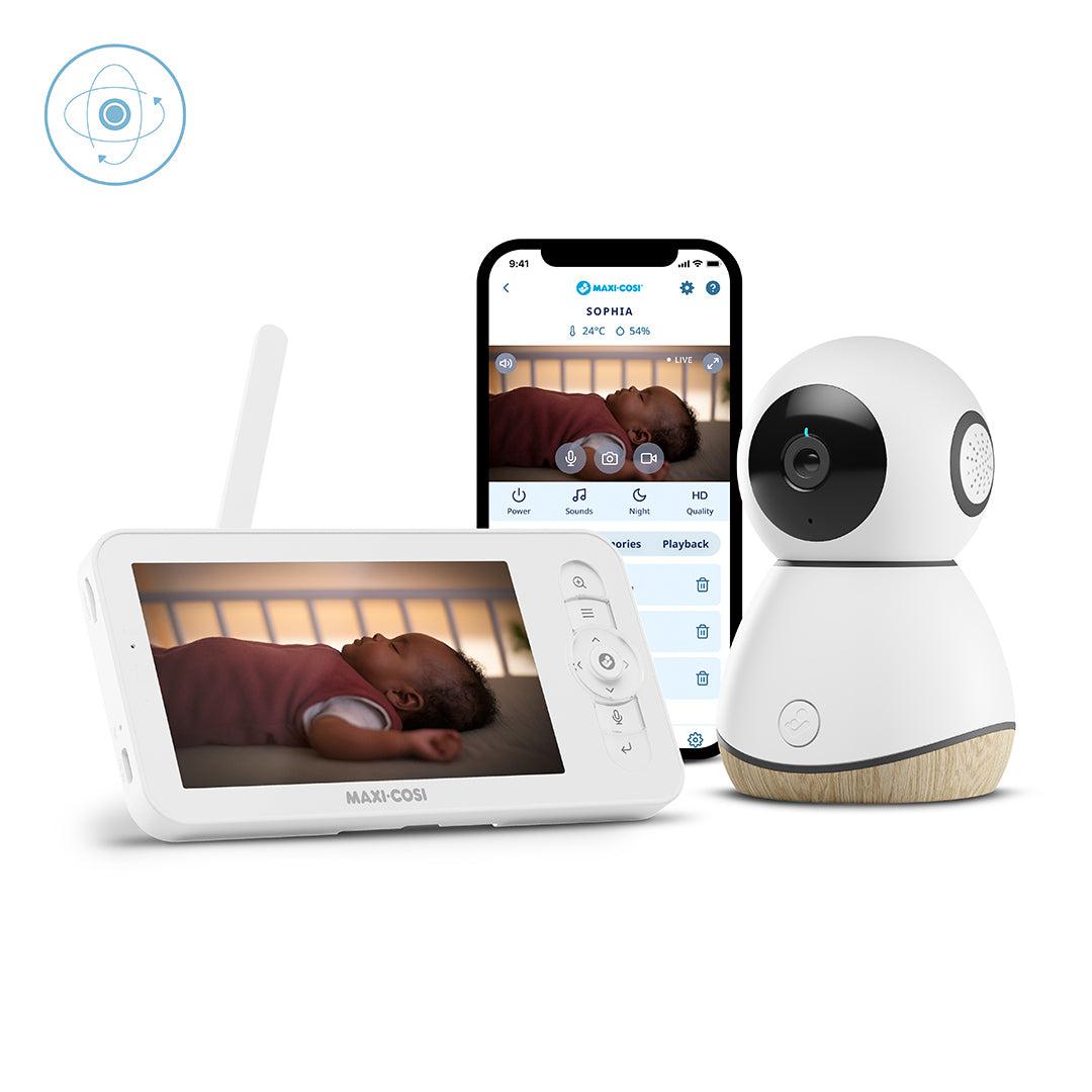 Maxi-Cosi See Baby Monitor Pro - White/ Natural-Baby Monitors-White/ Natural- | Natural Baby Shower