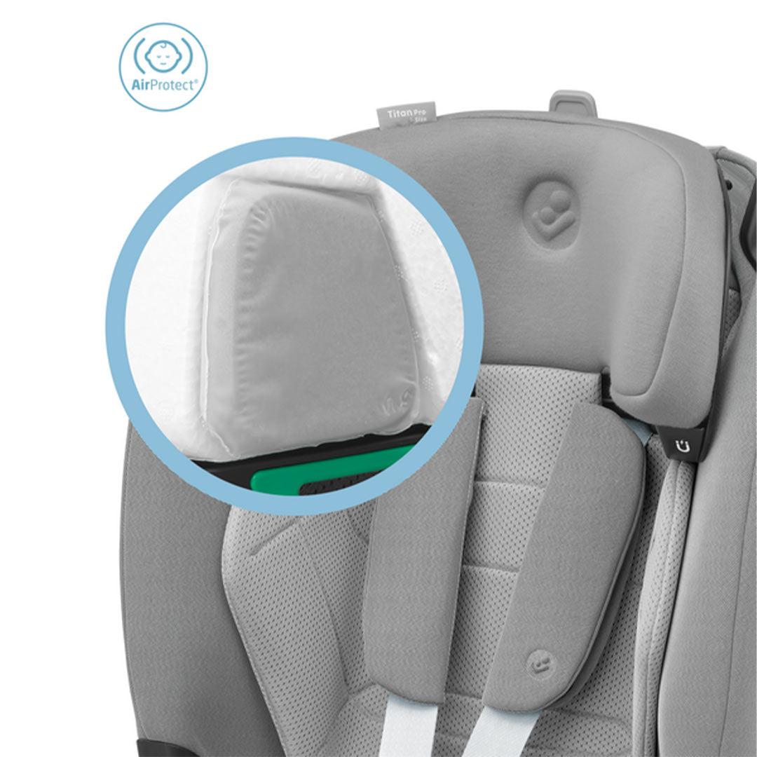 Maxi-Cosi Titan Pro i-Size Car Seat - Authentic Grey-Car Seats-Authentic Grey- | Natural Baby Shower