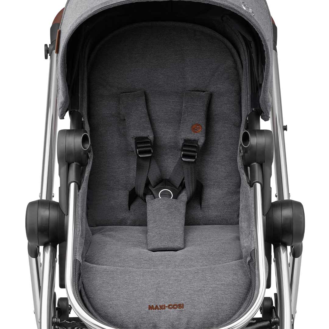 Maxi-Cosi Zelia Luxe 2-in-1 Pushchair - Twillic Grey-Strollers- | Natural Baby Shower