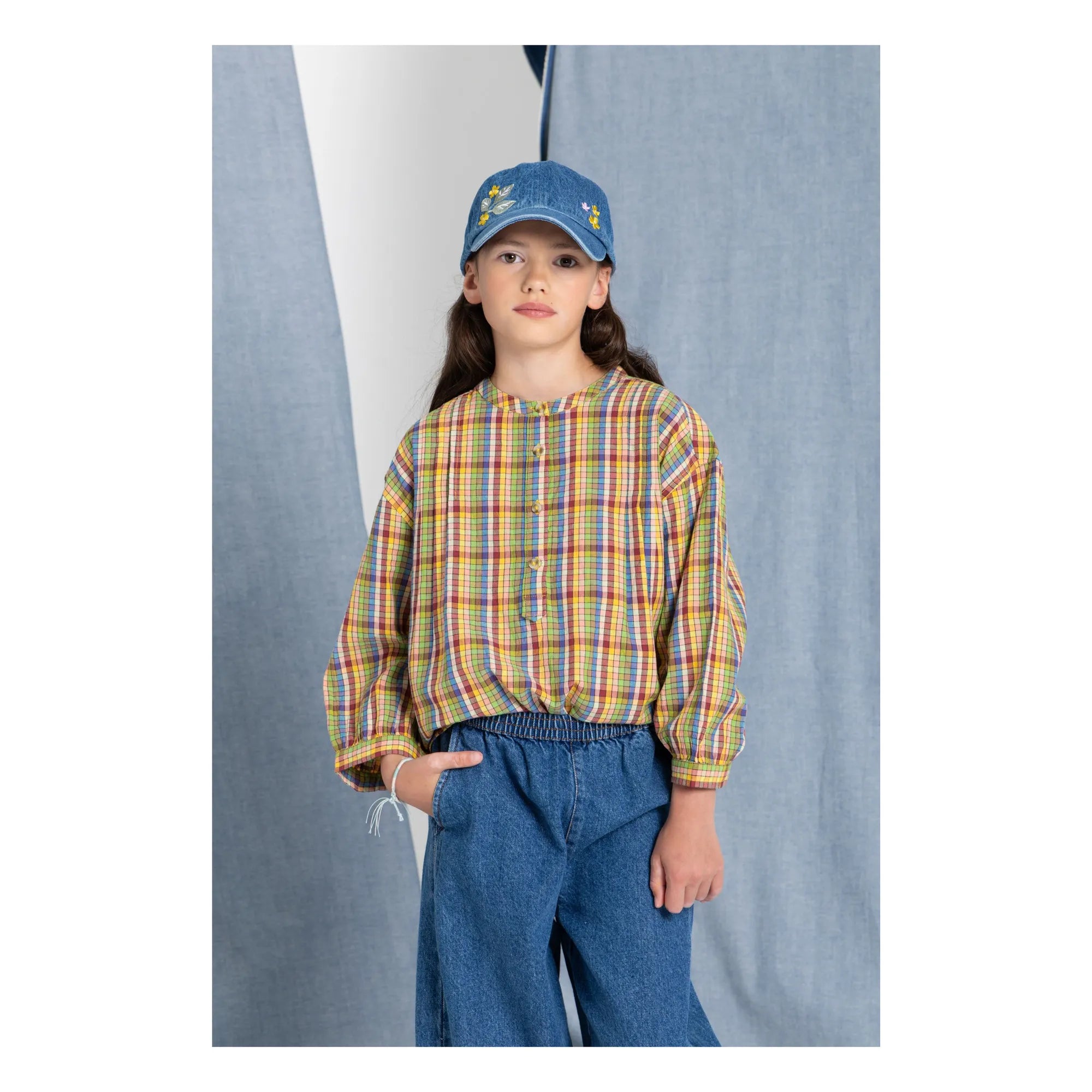 Hundred Pieces - Maxine Kareli Bluz | Yeşil