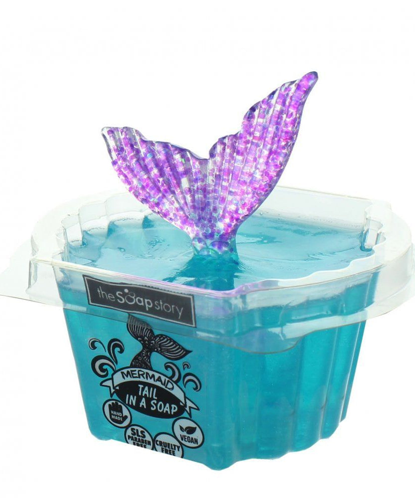 The Soap Story - Deniz Kızı Oyuncaklı Kokulu Çocuk Sabunu-Dinossi