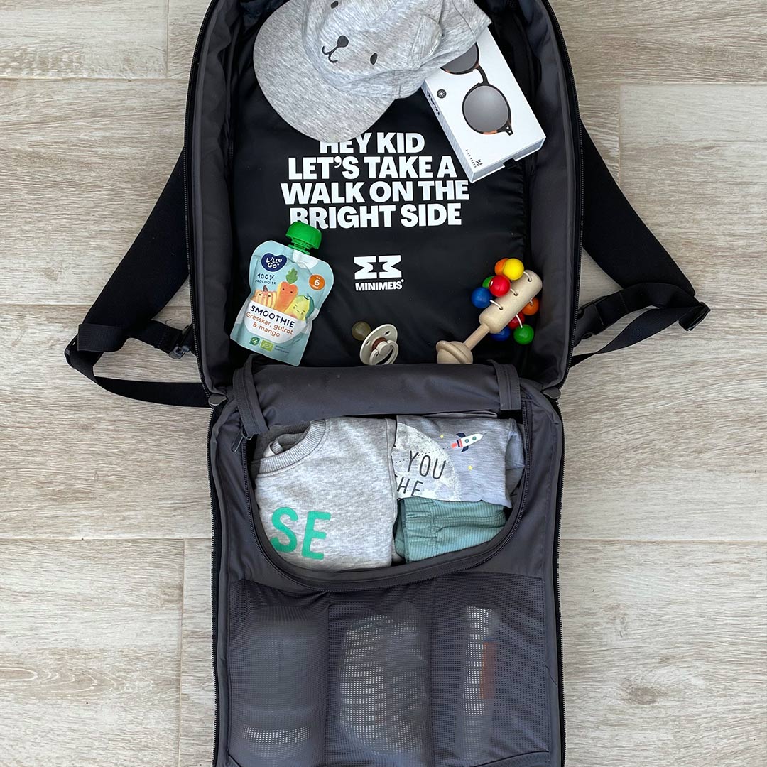 MiniMeis G5 Backpack - Black-Changing Bags-Black- | Natural Baby Shower