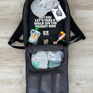 MiniMeis G5 Backpack - Black-Changing Bags-Black- | Natural Baby Shower