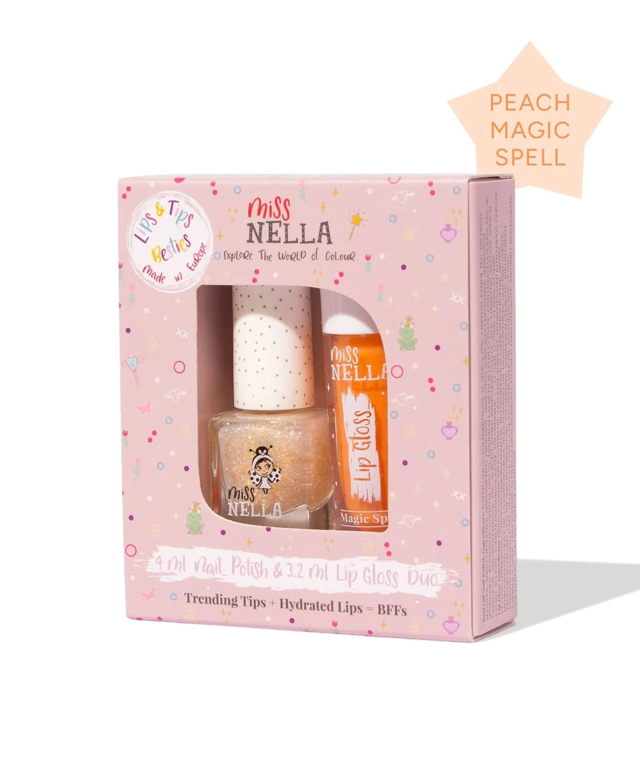 Miss Nella Nella Lip Gloss & Oje İkili Set