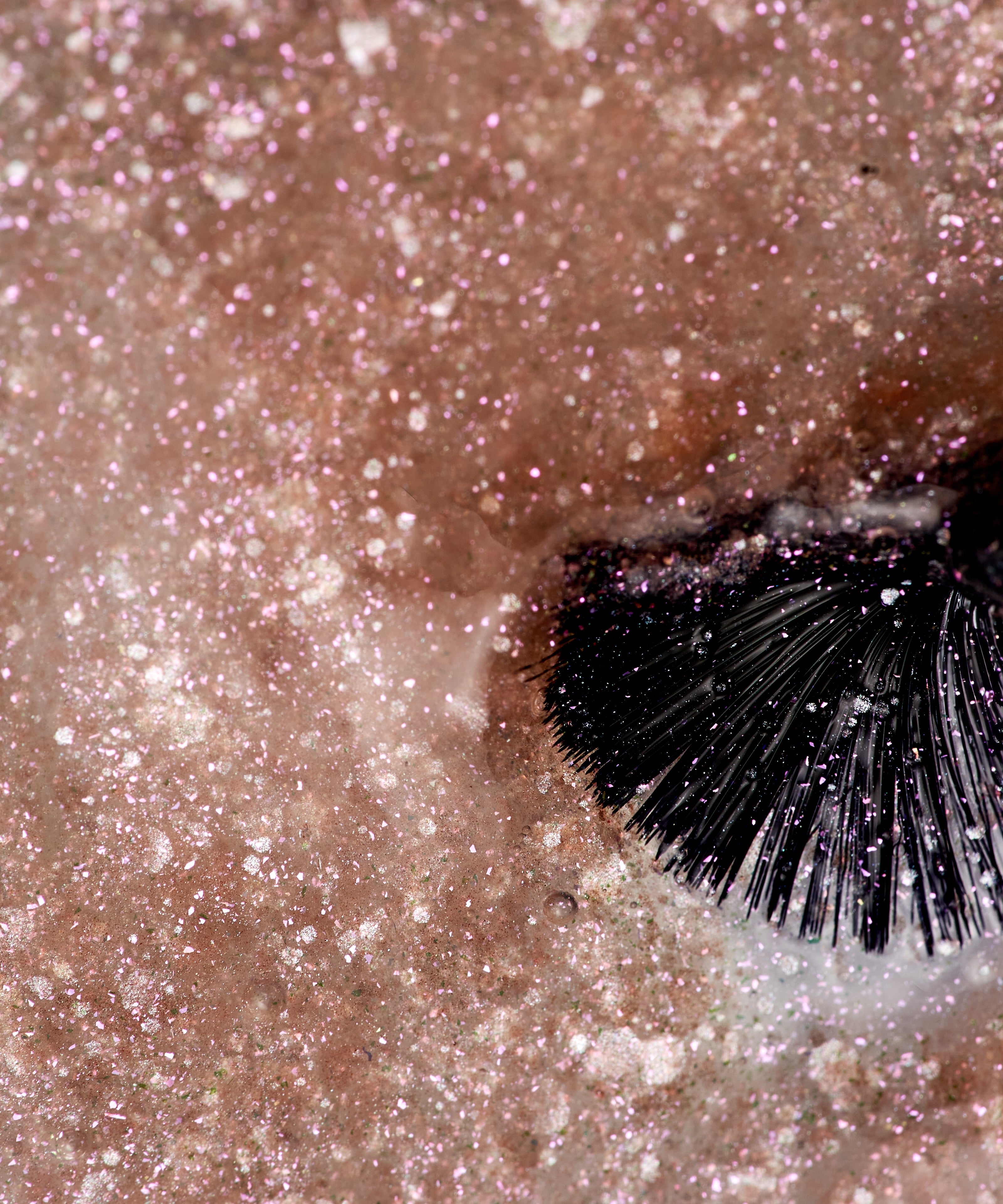 Miss Nella - Roza Glitter Završni Sloj Ljušteći Lak za Nokte