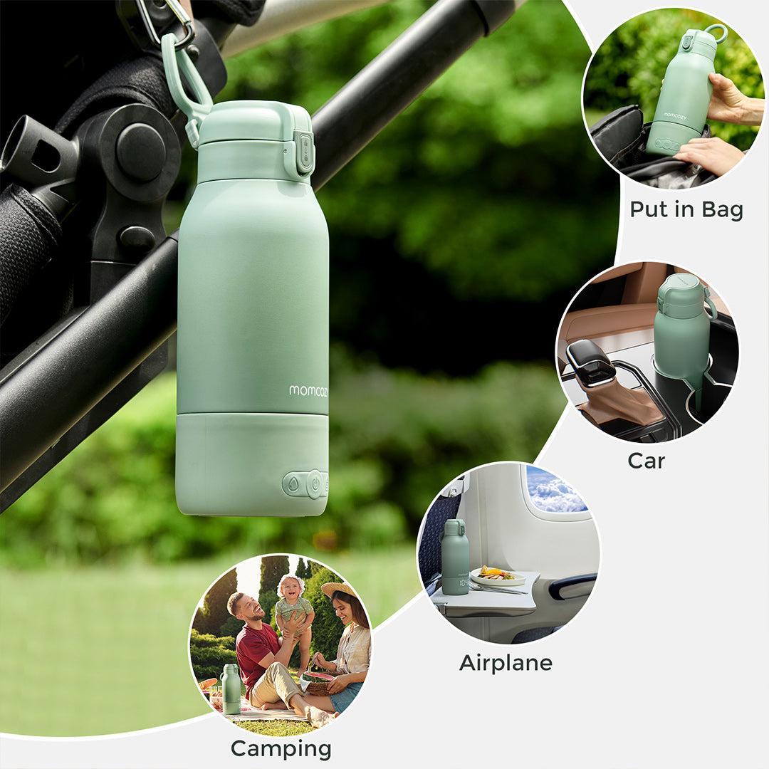 Momcozy Portable Milk Warmer for Travel-Bottle Warmers- | Natural Baby Shower