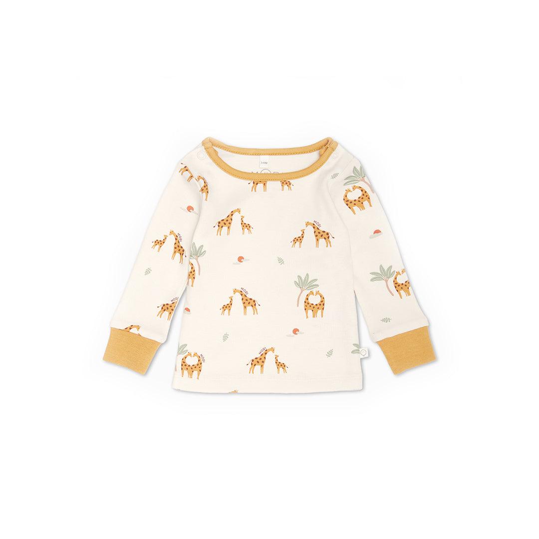 MORI Print Pyjamas - Giraffe-Pyjamas-Giraffe-6-9m | Natural Baby Shower