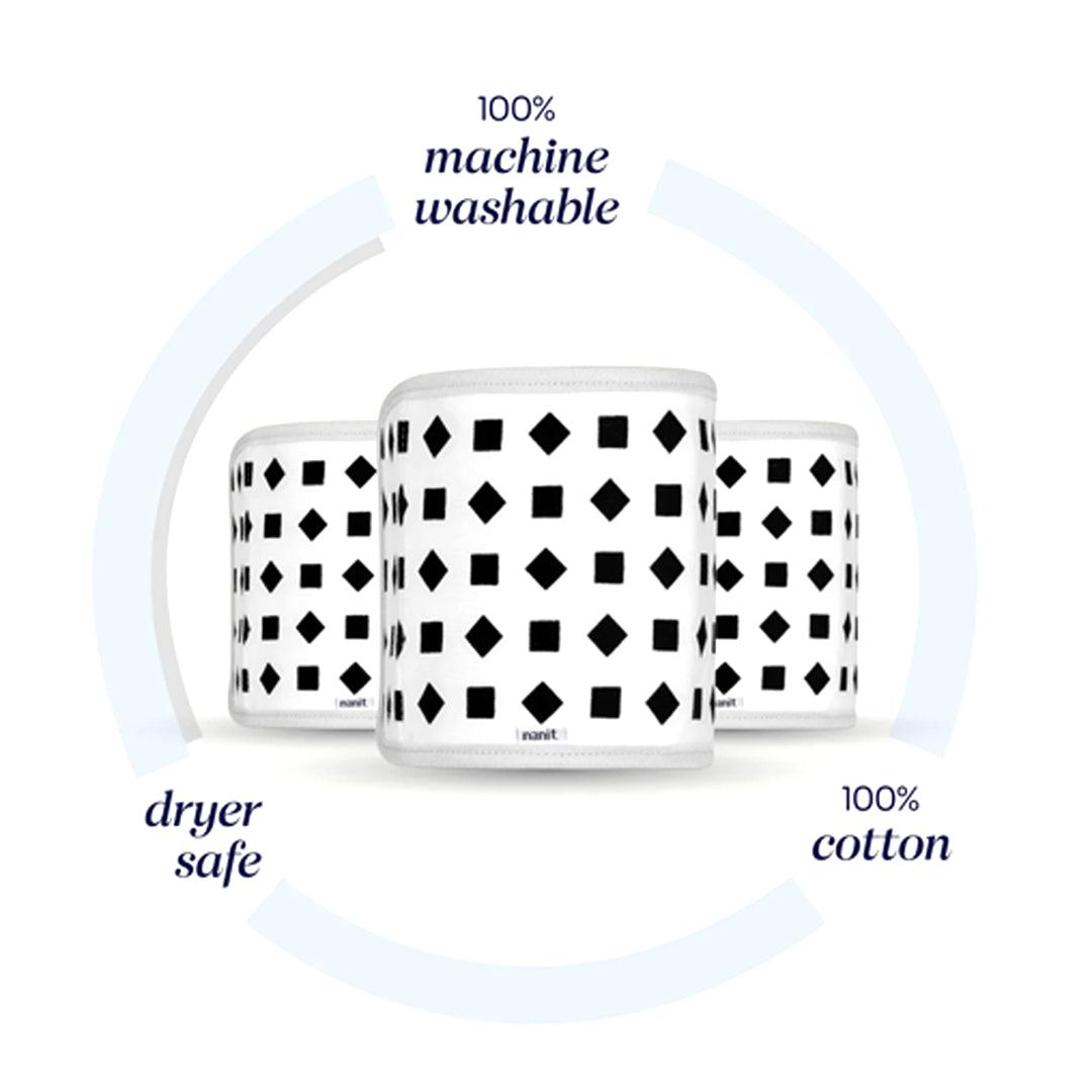 Nanit Breathing Wear Band - Powder Blue-Baby Monitors-Powder Blue-0-3m | Natural Baby Shower