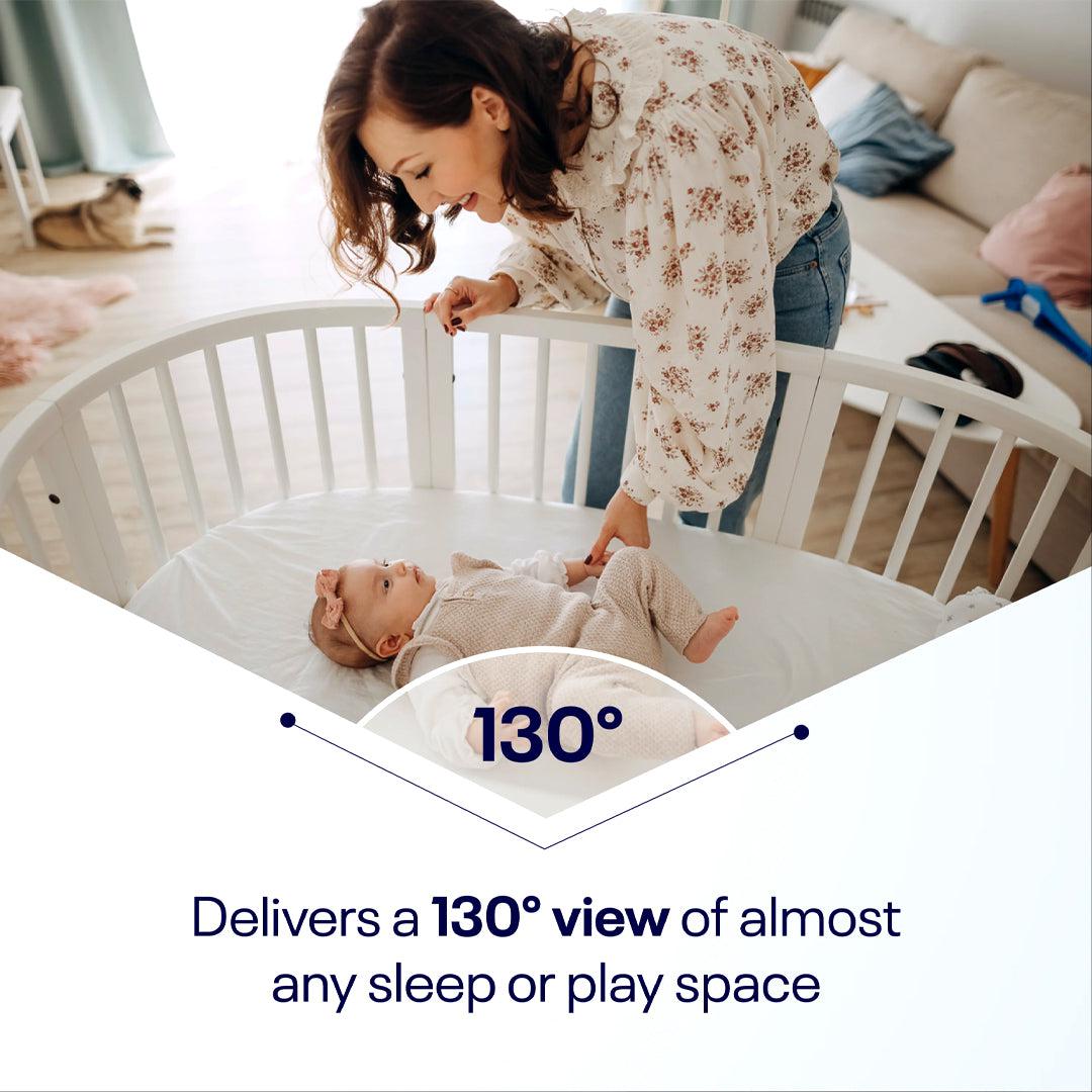 Nanit Flex Stand - White-Baby Monitors-White- | Natural Baby Shower