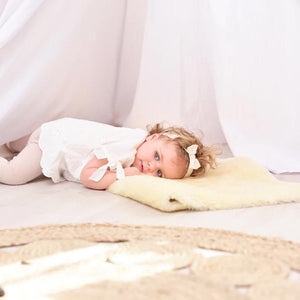 Naturally Sheepskins Baby Sheepskin Rug-Rugs- | Natural Baby Shower