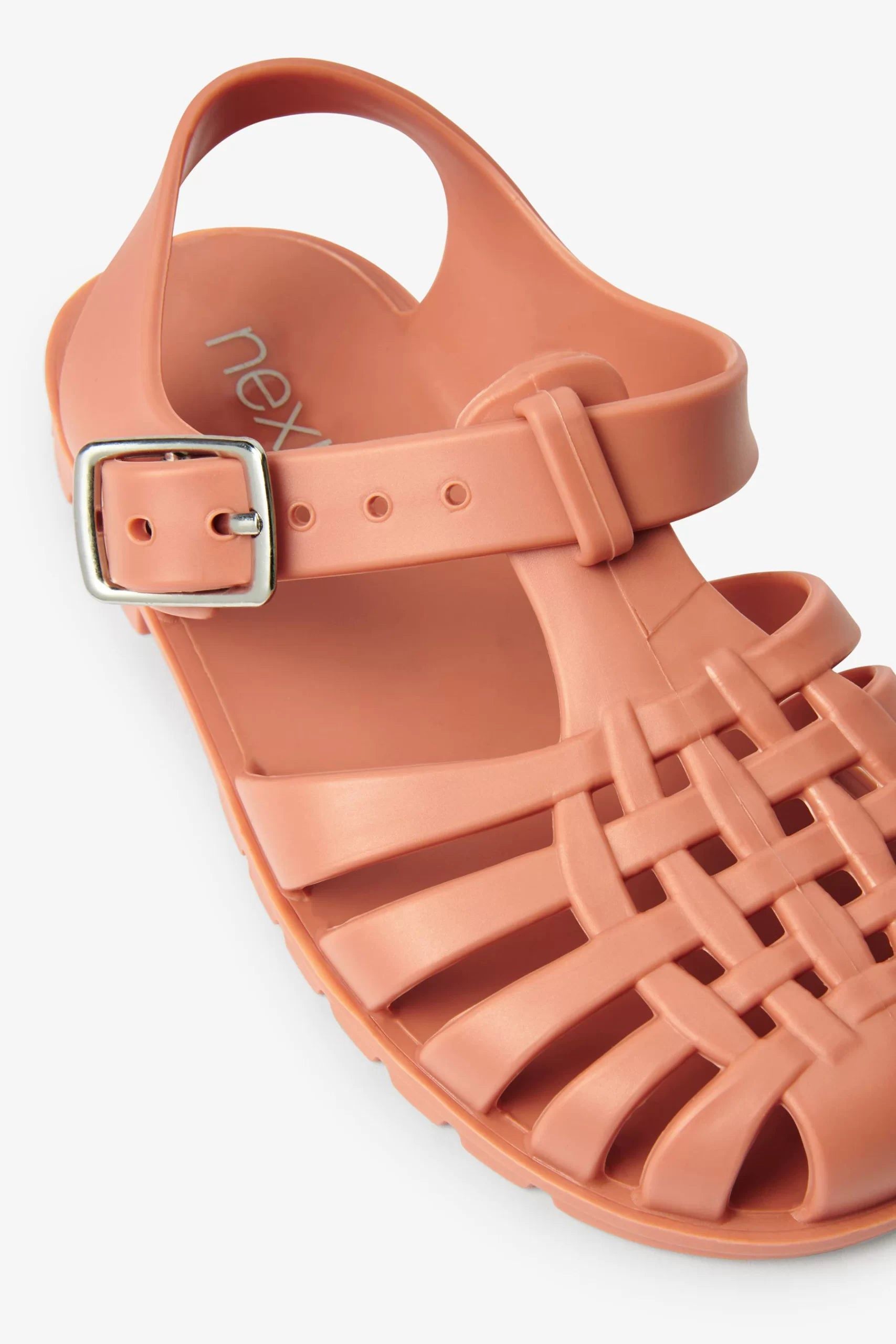 Weiter – Jelly Jelly Hellbraune Sandalen für Mädchen und Jungen – 29 