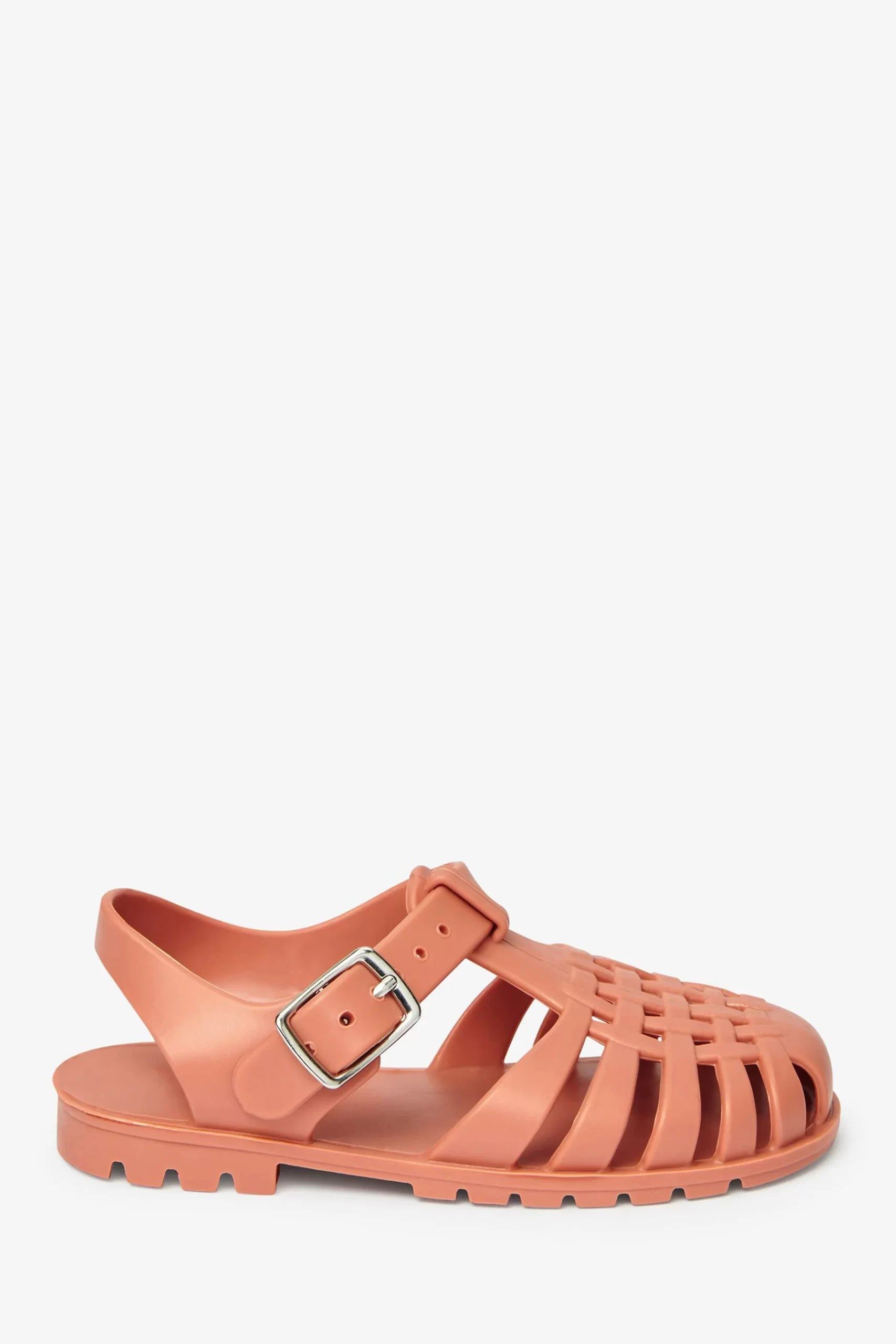 Weiter – Jelly Jelly Hellbraune Sandalen für Mädchen und Jungen – 29 