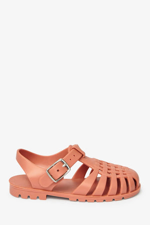 Weiter – Jelly Jelly Hellbraune Sandalen für Mädchen und Jungen – 29 