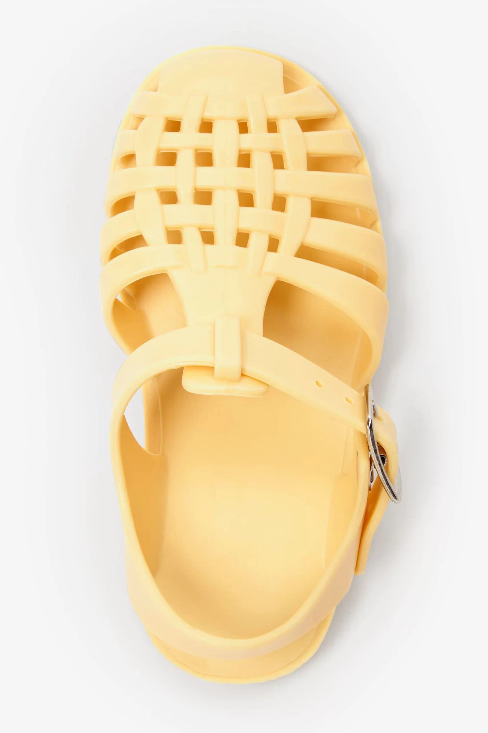 Als nächstes – Jelly Jelly Hellgelbe Sandalen für Mädchen und Jungen – 30,5 
