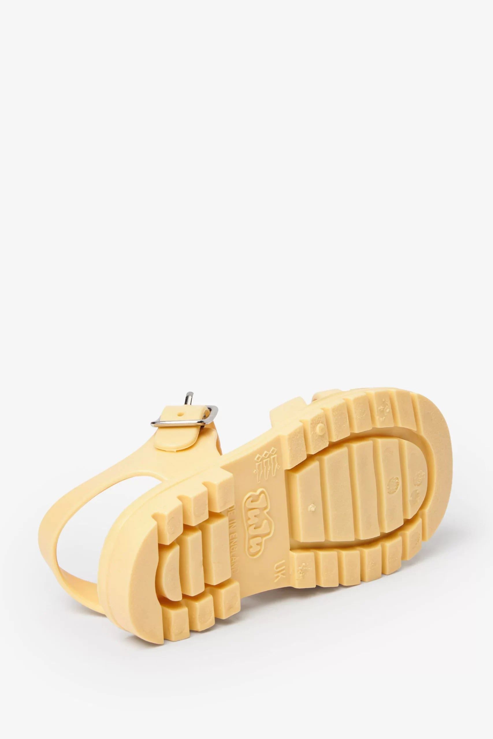 Als nächstes – Jelly Jelly Hellgelbe Sandalen für Mädchen und Jungen – 30,5 