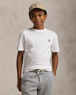 Ralph Lauren Boys Logo T-Shirt in White