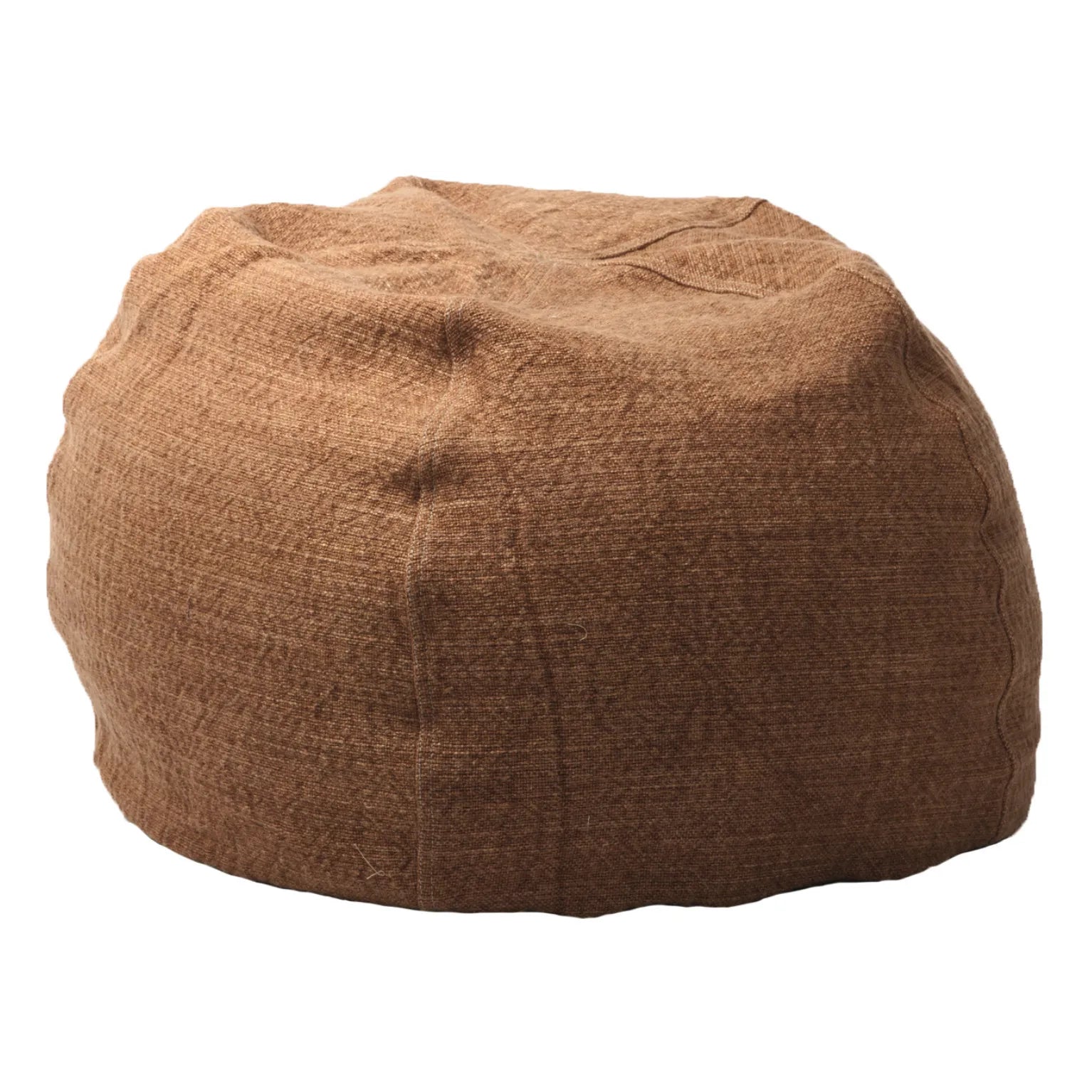 Maison de Vacances - Göçebe kanvas puf | Terracotta