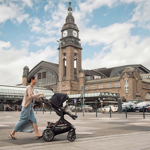 Nuna DEMI NEXT Pushchair - Caviar-Strollers-Caviar-No Carrycot | Natural Baby Shower