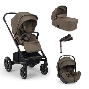 Nuna MIXX NEXT with ARRA FLEX & BASE CURV Travel System Bundle-Travel Systems-Pistachio- | Natural Baby Shower