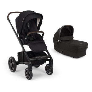 Nuna MIXX NEXT Pushchair - Caviar-Strollers-Caviar-With Carrycot | Natural Baby Shower
