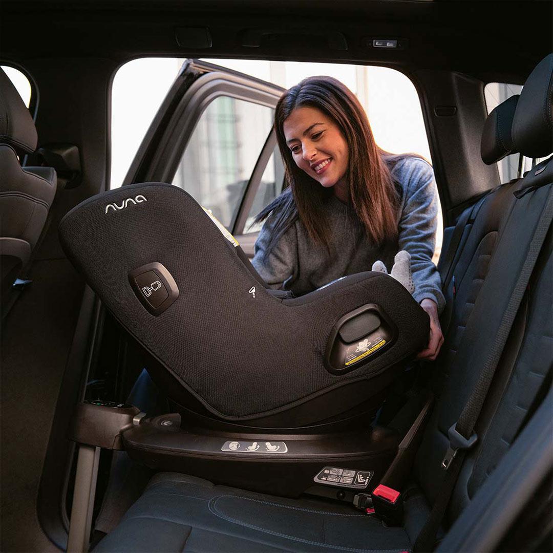 Nuna PRUU Car Seat - Caviar-Car Seats-Caviar- | Natural Baby Shower