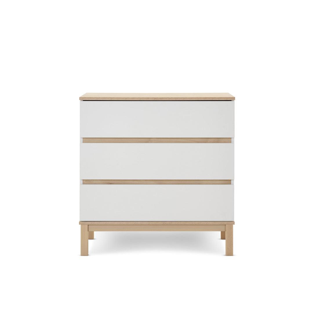 Obaby Astrid Mini 2 Piece Room Set - White-Nursery Sets-White-No Mattress | Natural Baby Shower