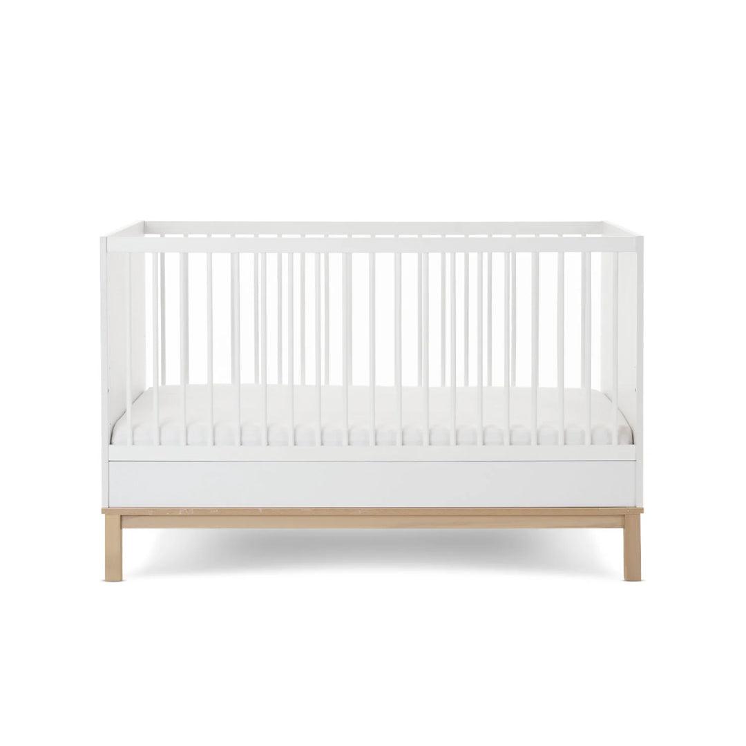Obaby Astrid 3 Piece Room Set - White-Nursery Sets-White-No Mattress | Natural Baby Shower